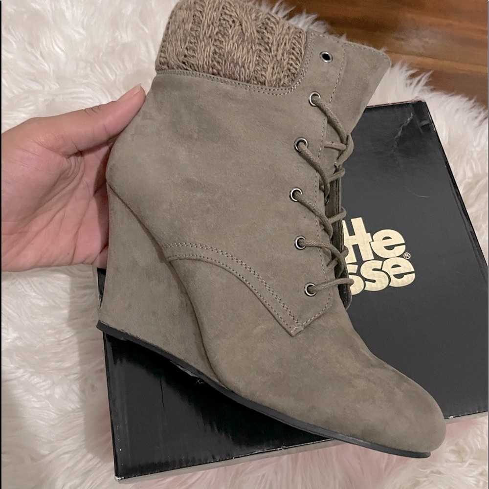 Charlotte Russe Wedge Boots